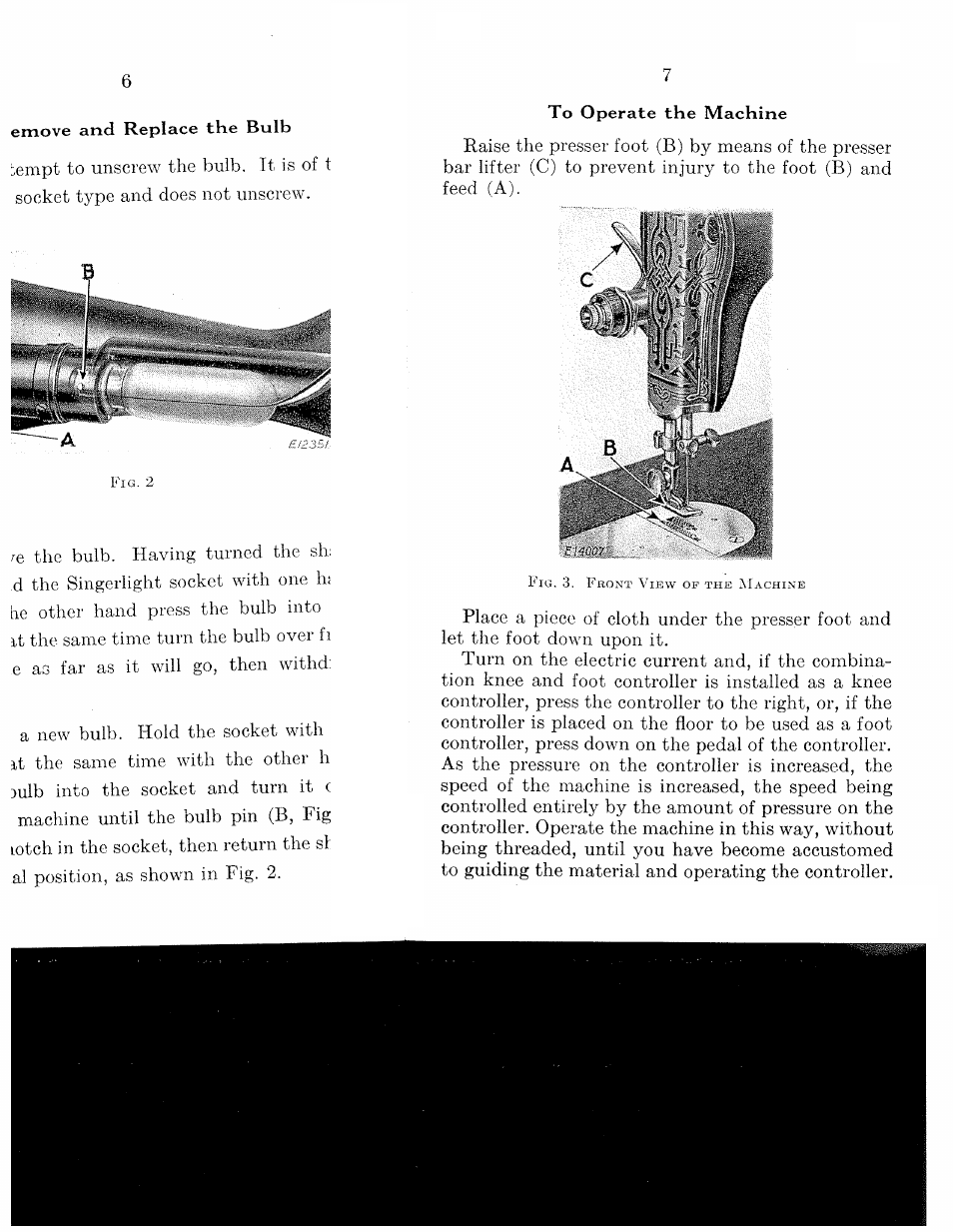 SINGER 15-91 User Manual | Page 9 / 68
