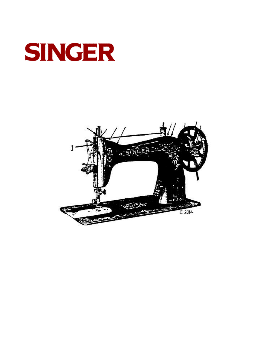 To oil the machine, Sewing machine no. 15 | SINGER 15-30 Treadle Sewing Machine User Manual | Page 16 / 36