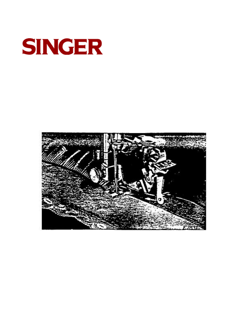 To ruffle and sew on a, Facing in one operation, Sewing machine no. 15 | SINGER 15-30 Treadle Sewing Machine User Manual | Page 33 / 36