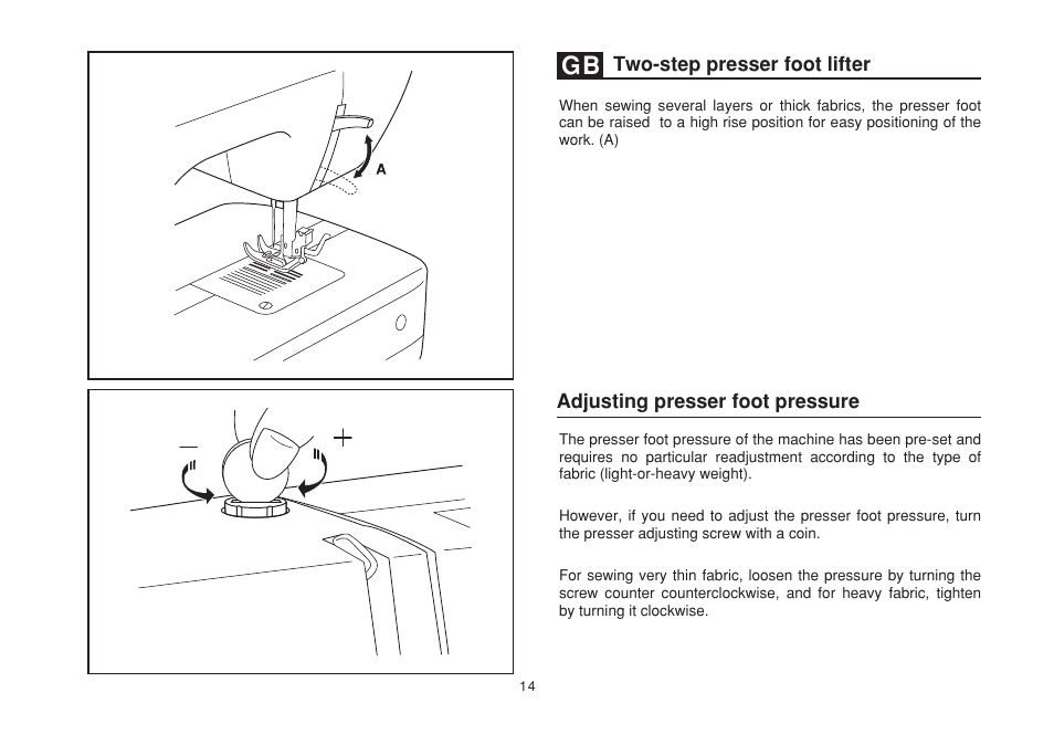 SINGER 1507 User Manual | Page 21 / 88