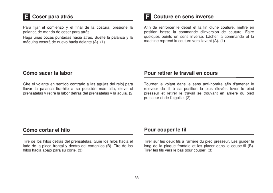 SINGER 1507 User Manual | Page 40 / 88