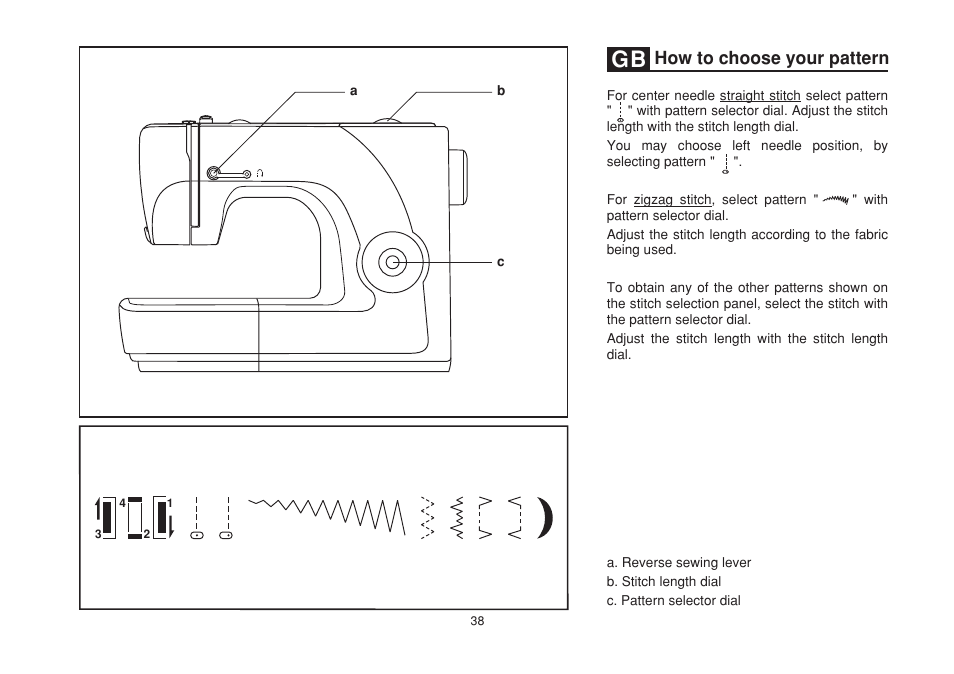 How to choose your pattern | SINGER 1507 User Manual | Page 45 / 88