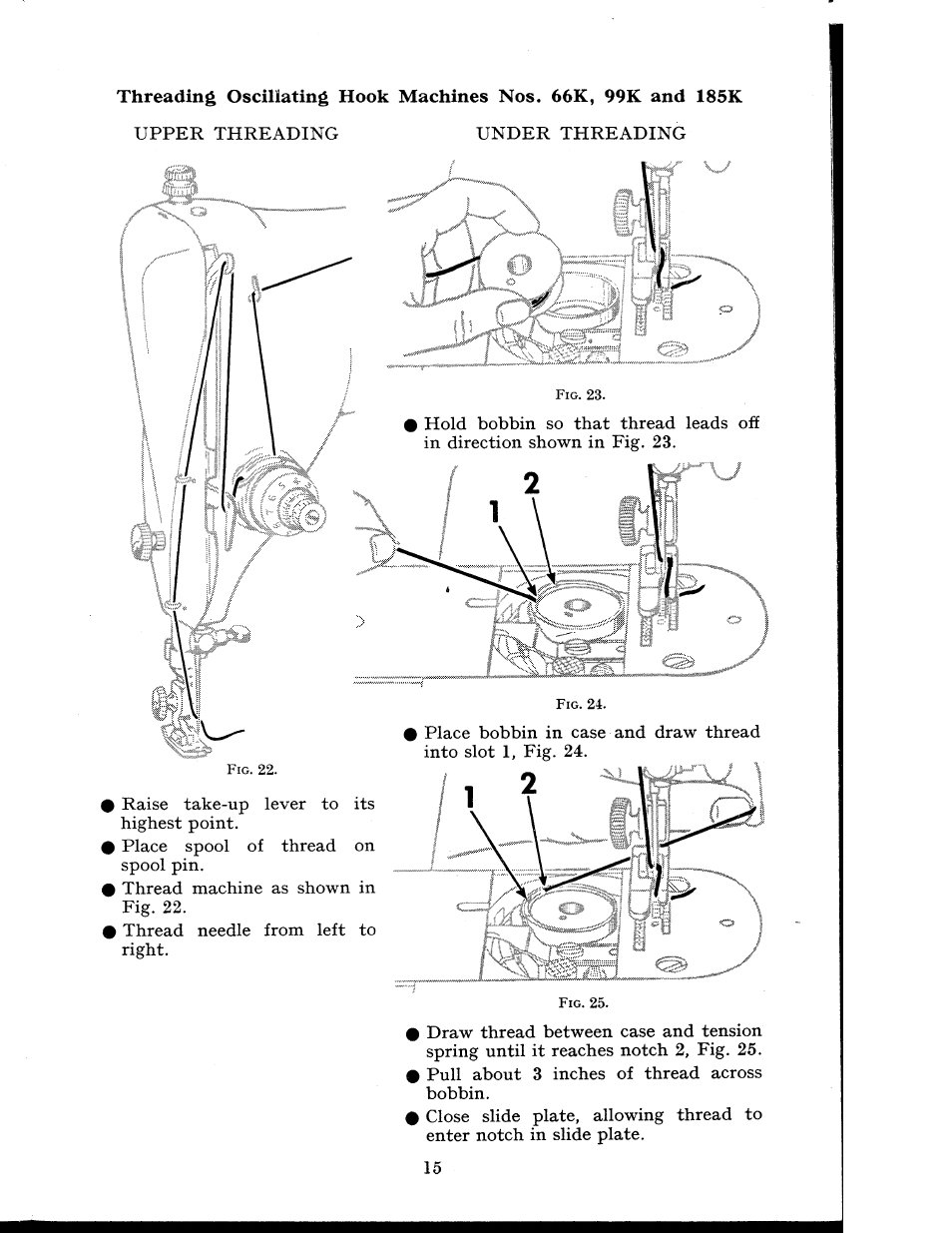 SINGER 404K User Manual | Page 15 / 78
