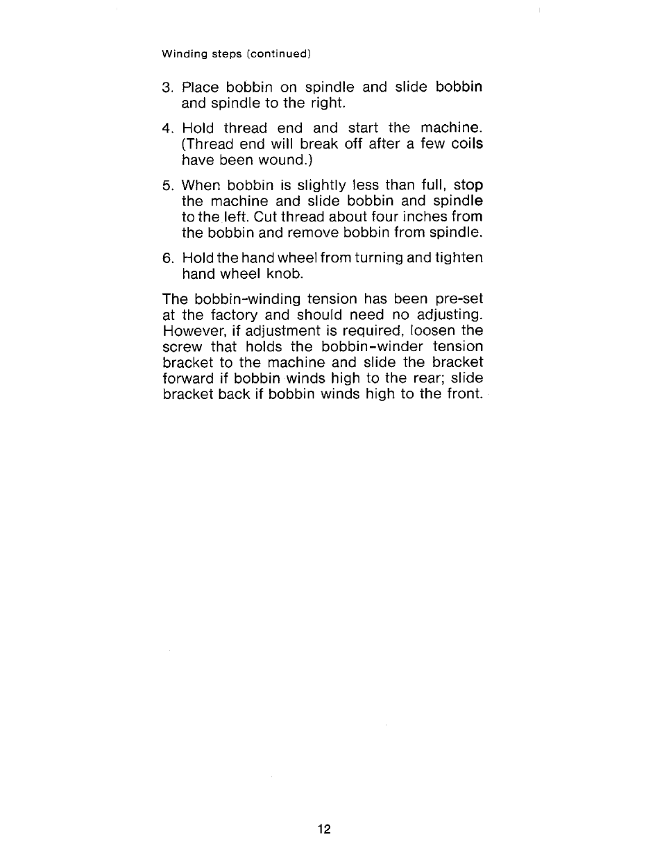 SINGER 177 User Manual | Page 14 / 68