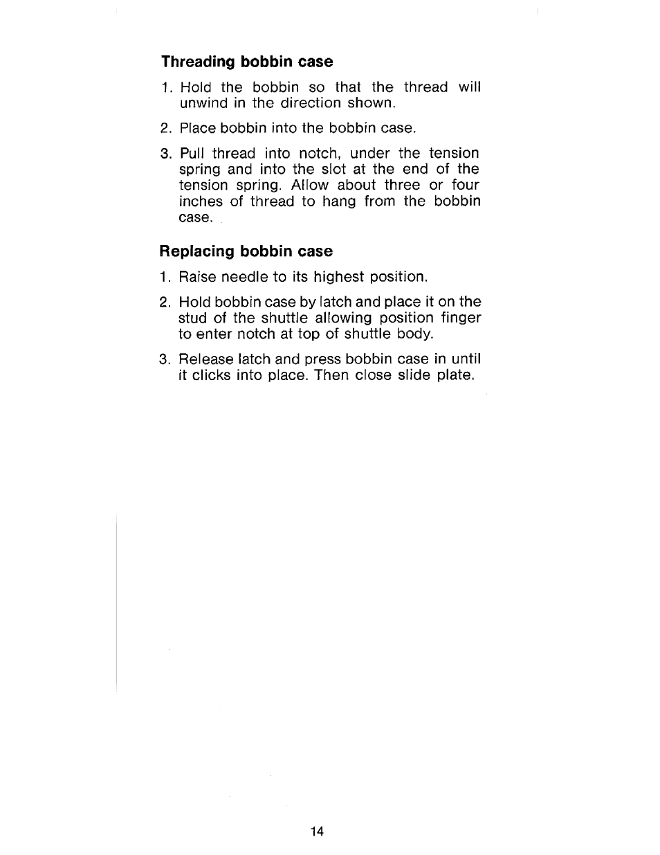 SINGER 177 User Manual | Page 16 / 68