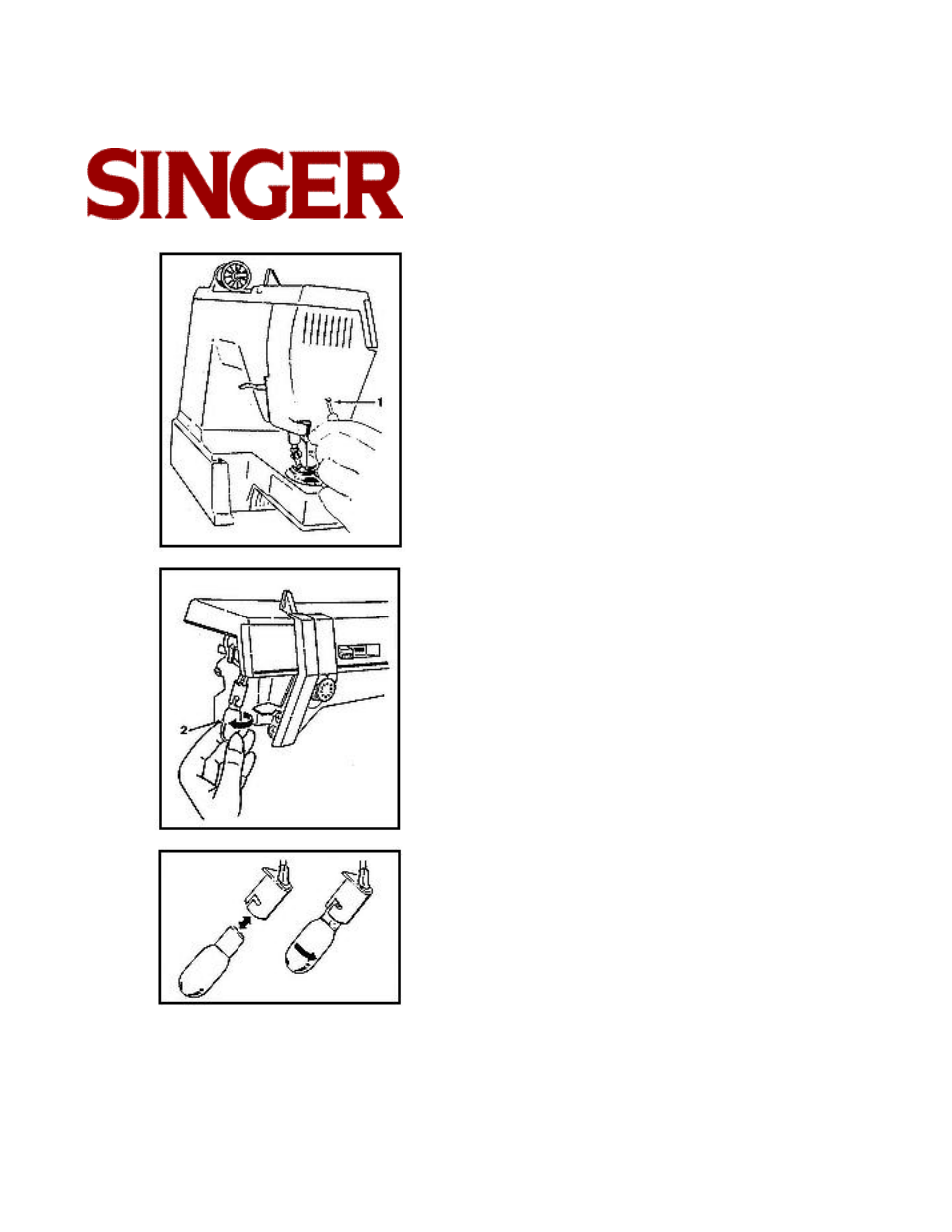 SINGER 18434 User Manual | Page 40 / 44