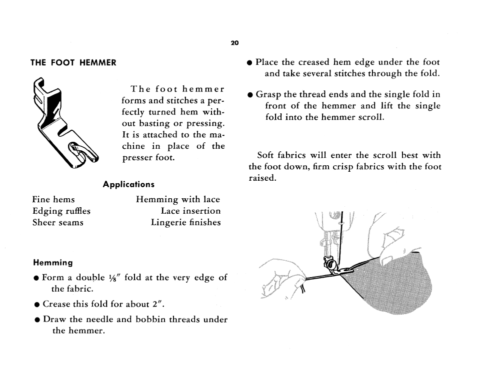 SINGER 185K User Manual | Page 22 / 44
