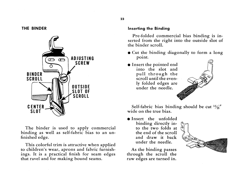 SINGER 185K User Manual | Page 25 / 44
