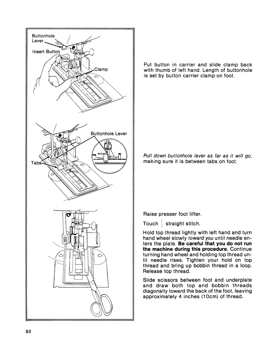 SINGER 2001 TouchTronic User Manual | Page 106 / 126