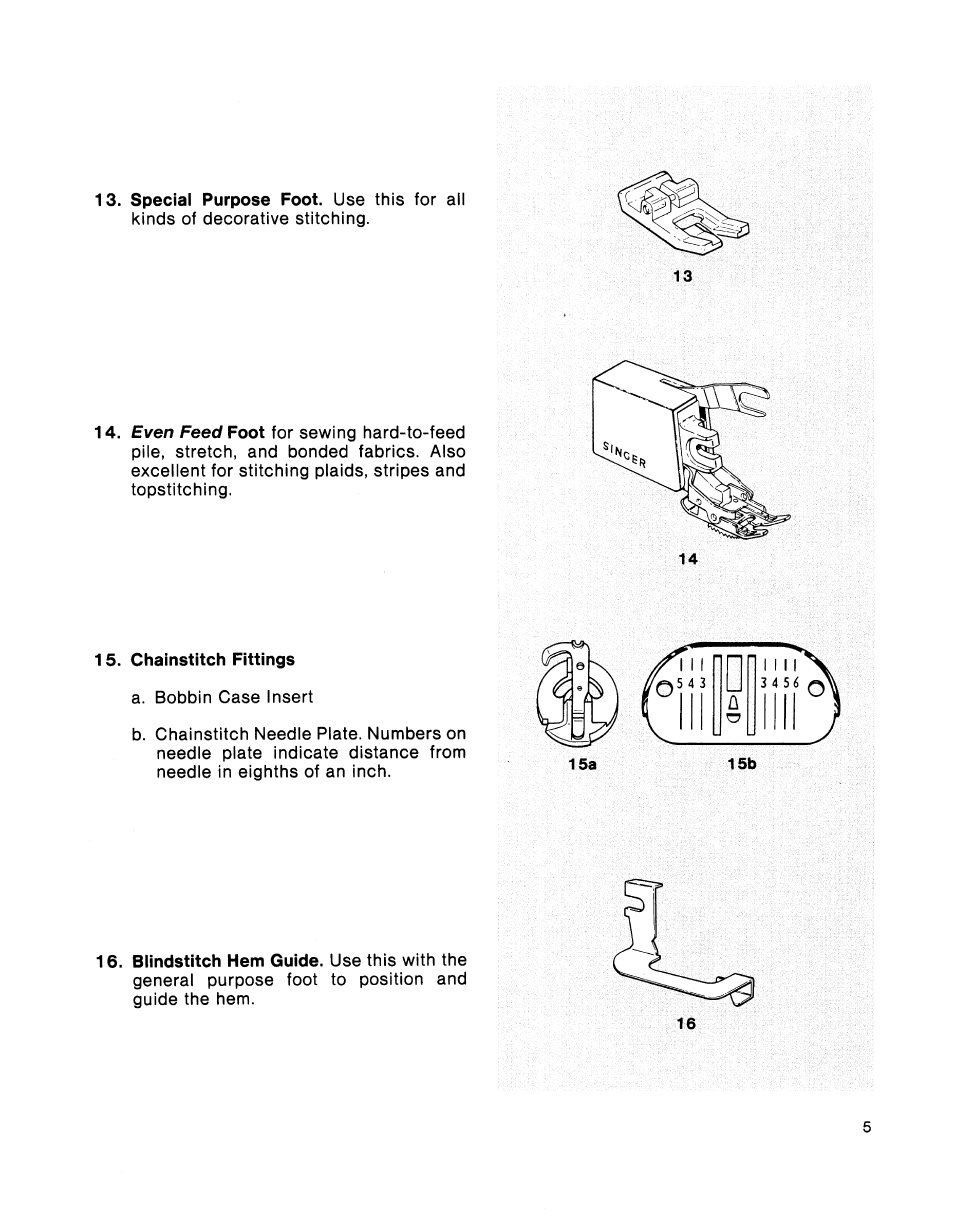 SINGER 2001 TouchTronic User Manual | Page 11 / 126