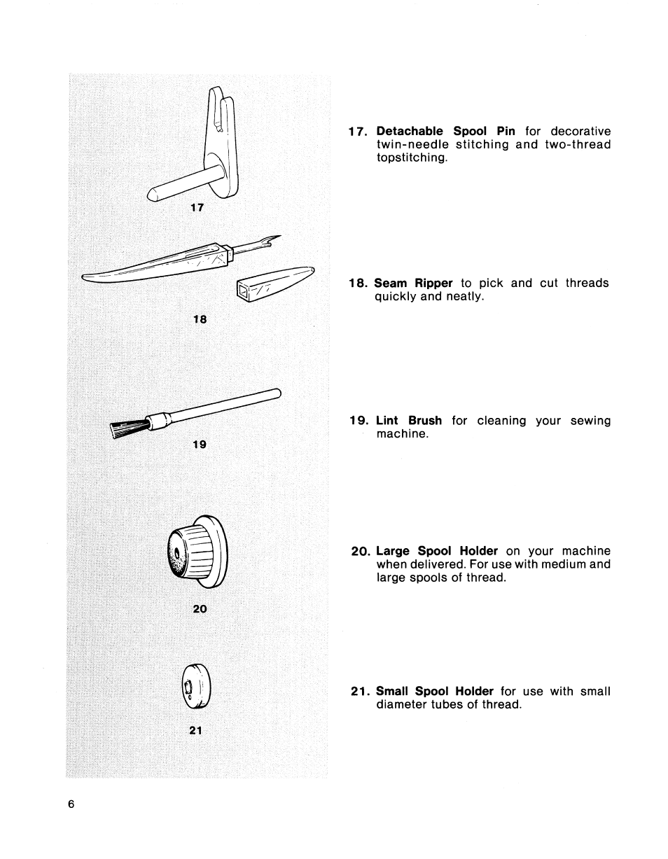 SINGER 2001 TouchTronic User Manual | Page 12 / 126