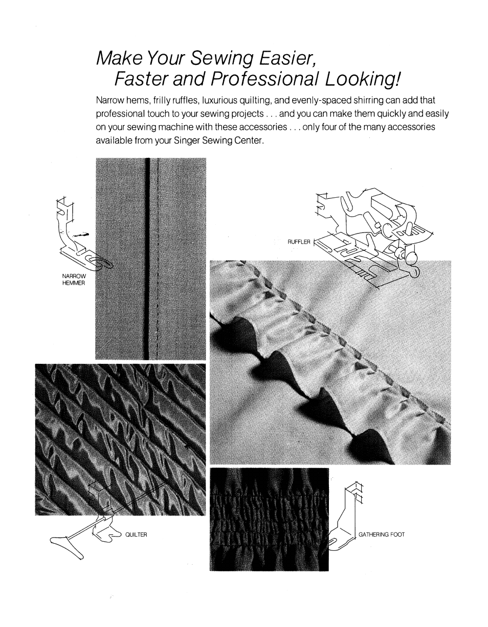 SINGER 2001 TouchTronic User Manual | Page 126 / 126