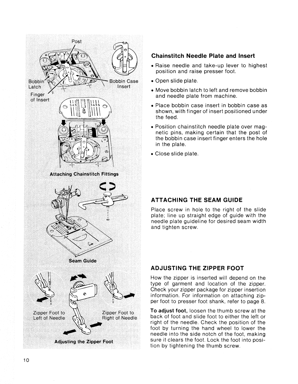 SINGER 2001 TouchTronic User Manual | Page 16 / 126