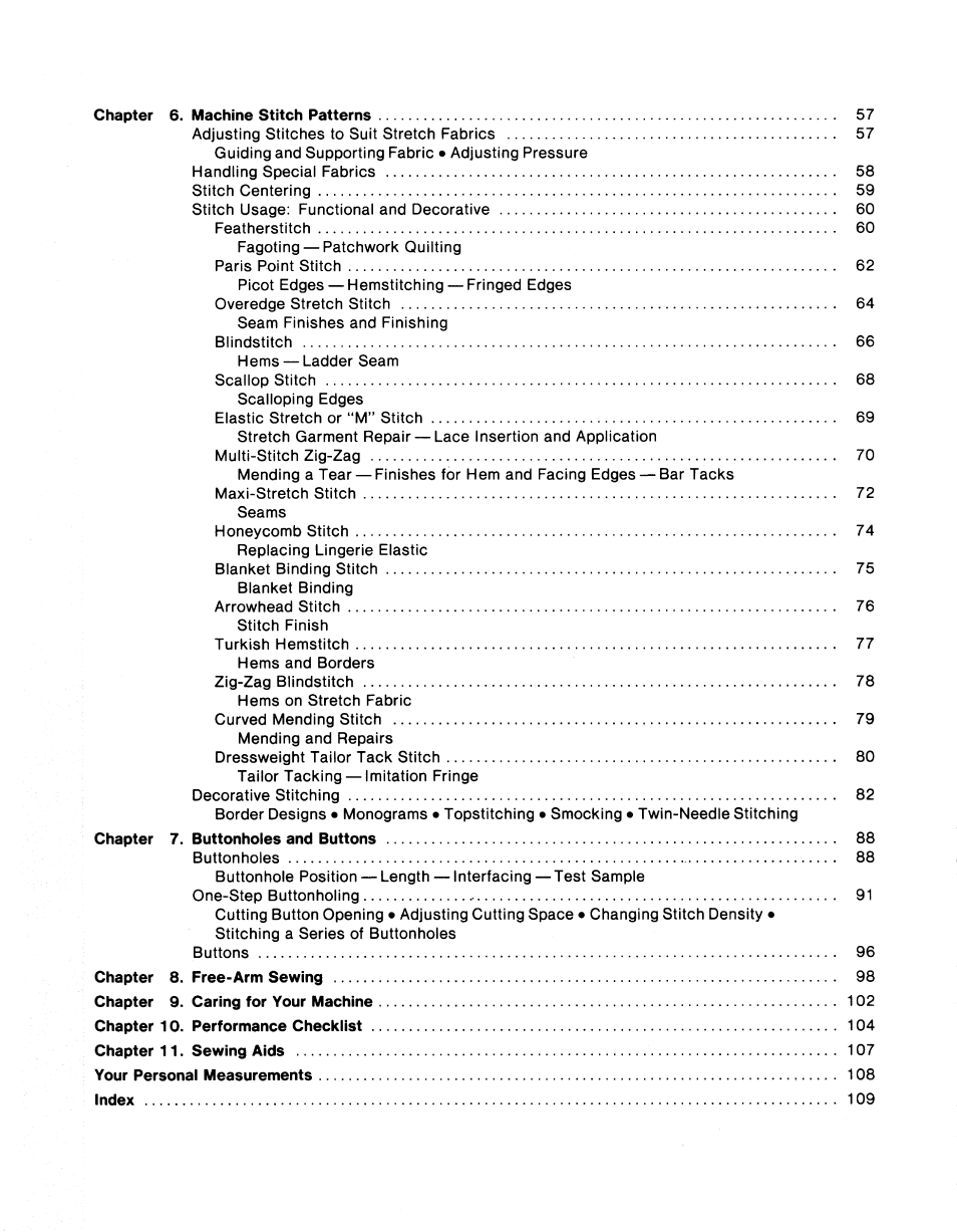 SINGER 2001 TouchTronic User Manual | Page 4 / 126