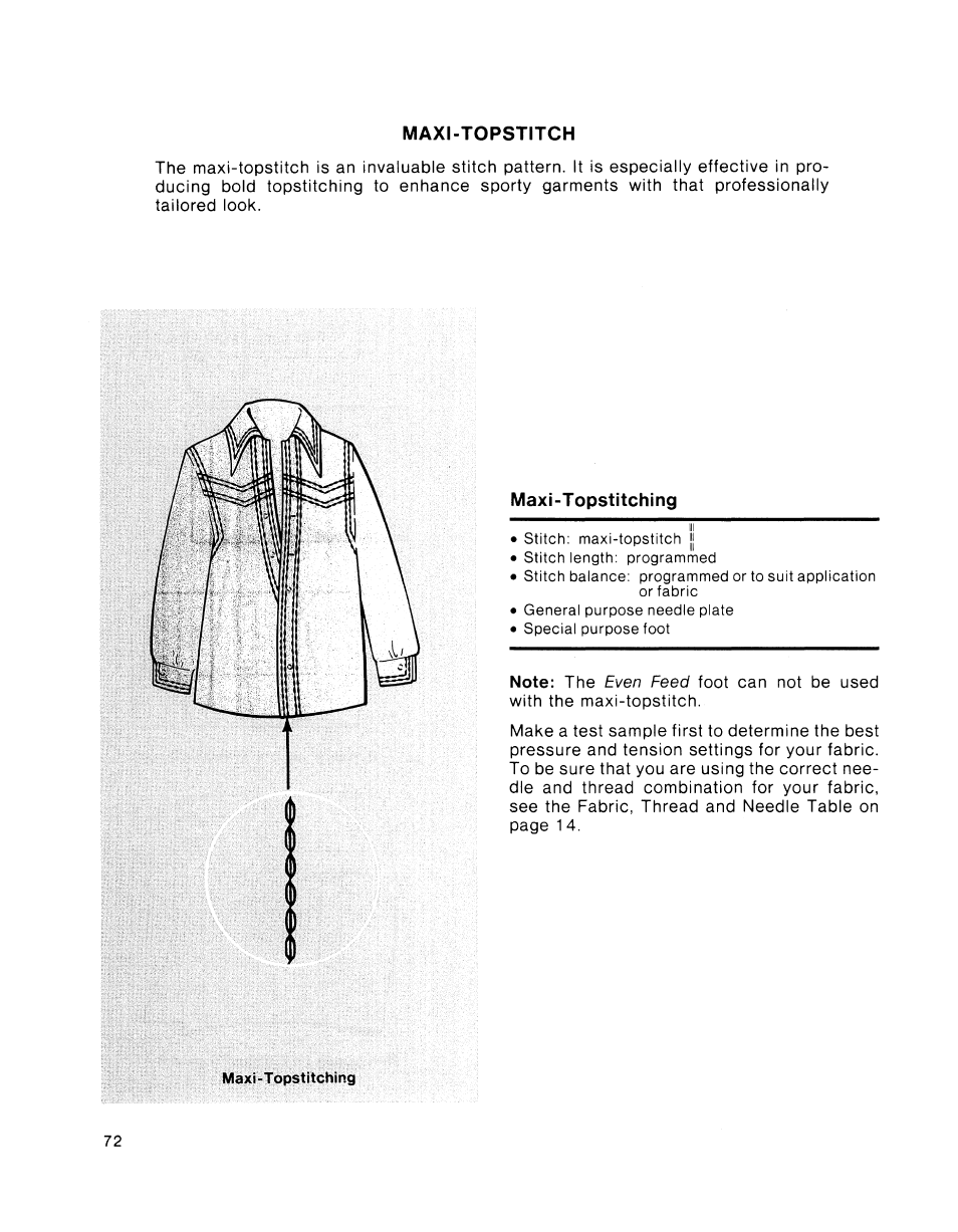 SINGER 2001 TouchTronic User Manual | Page 86 / 126