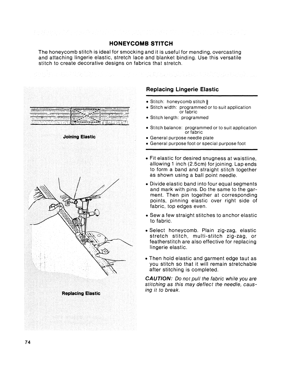 SINGER 2001 TouchTronic User Manual | Page 88 / 126