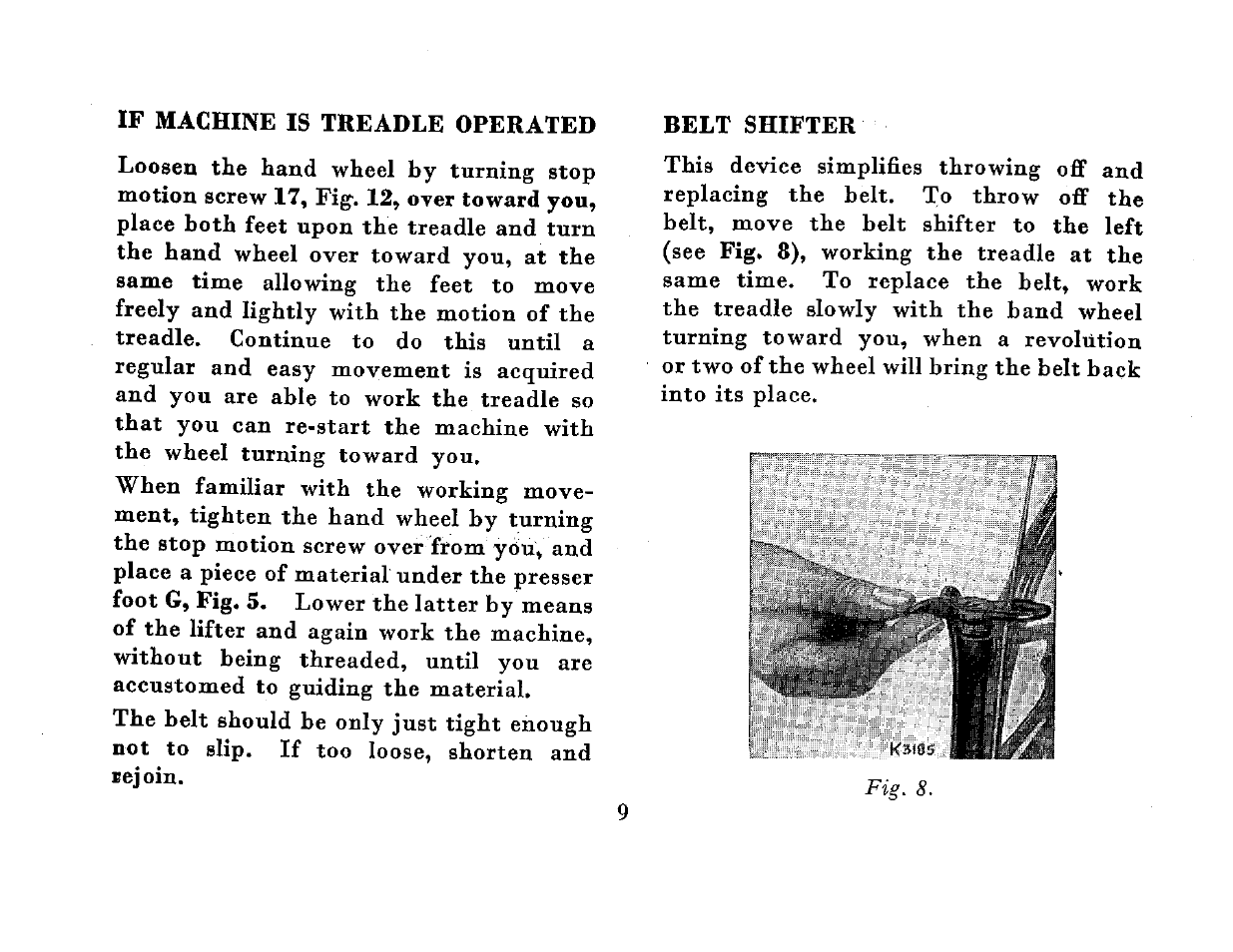 SINGER 201K User Manual | Page 11 / 64