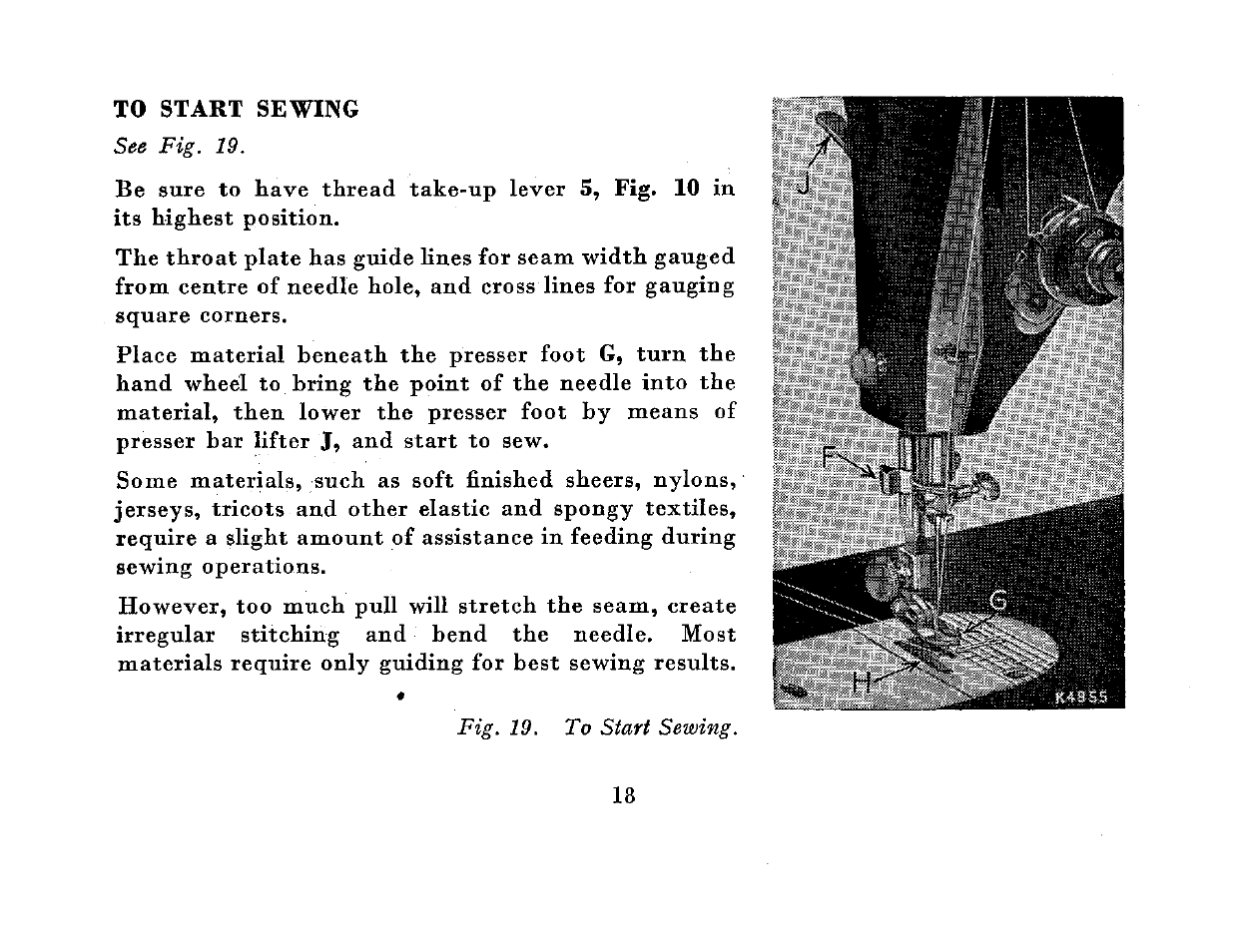 SINGER 201K User Manual | Page 20 / 64