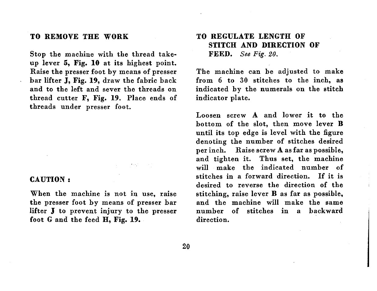 SINGER 201K User Manual | Page 22 / 64