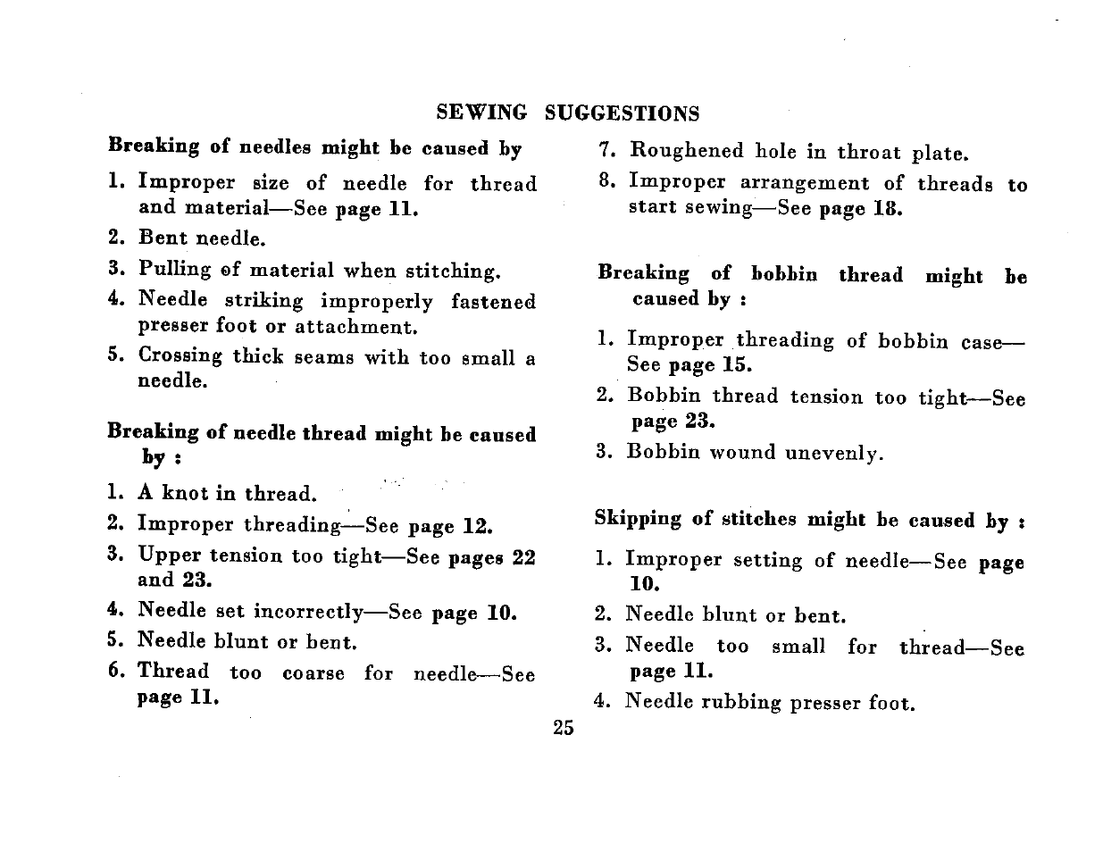 SINGER 201K User Manual | Page 27 / 64