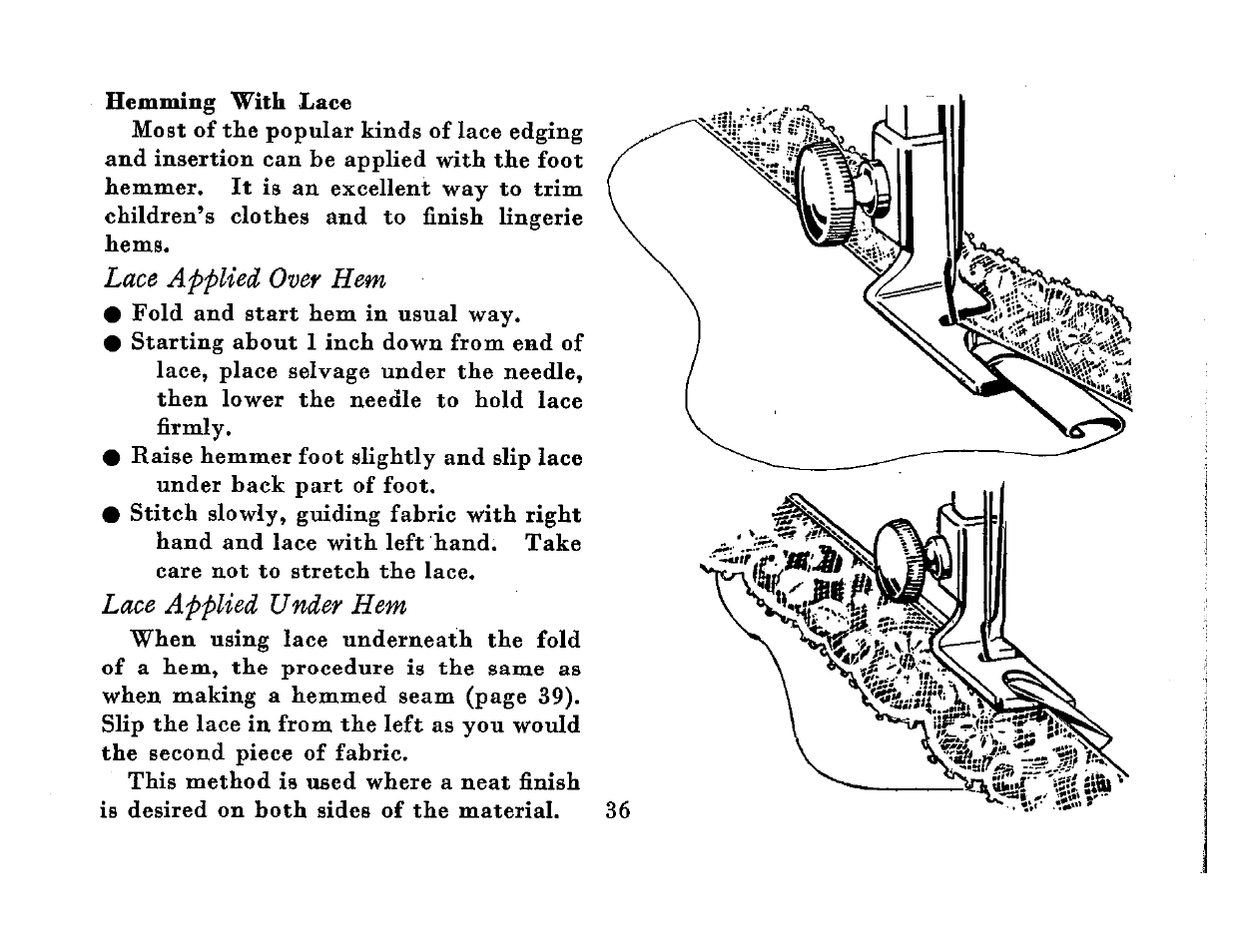 SINGER 201K User Manual | Page 38 / 64