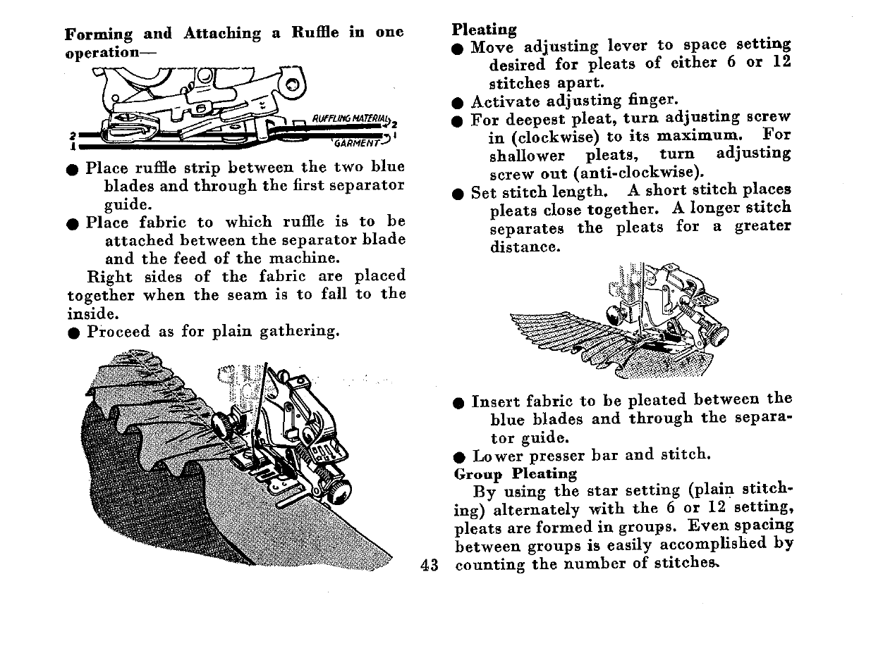 SINGER 201K User Manual | Page 45 / 64