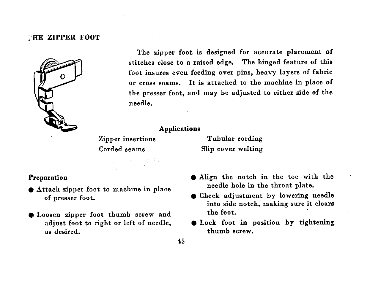 SINGER 201K User Manual | Page 47 / 64