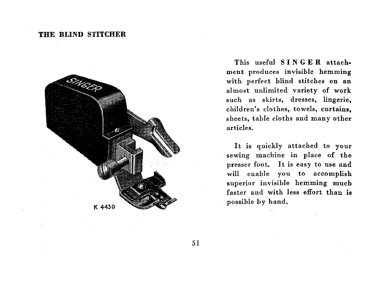 SINGER 201K User Manual | Page 53 / 64