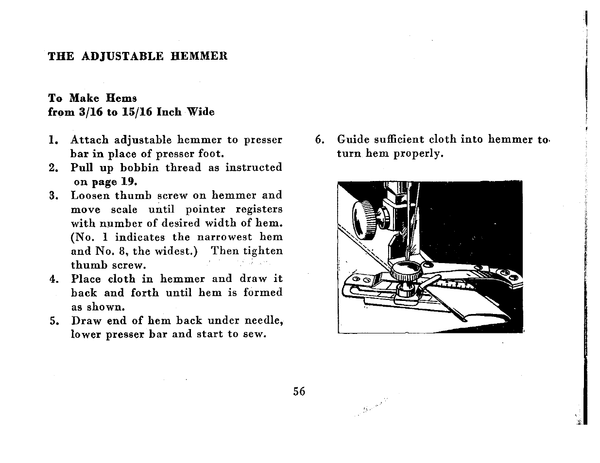 SINGER 201K User Manual | Page 58 / 64