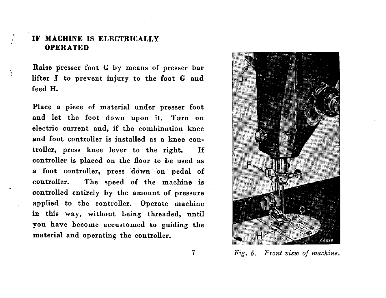 SINGER 201K User Manual | Page 9 / 64