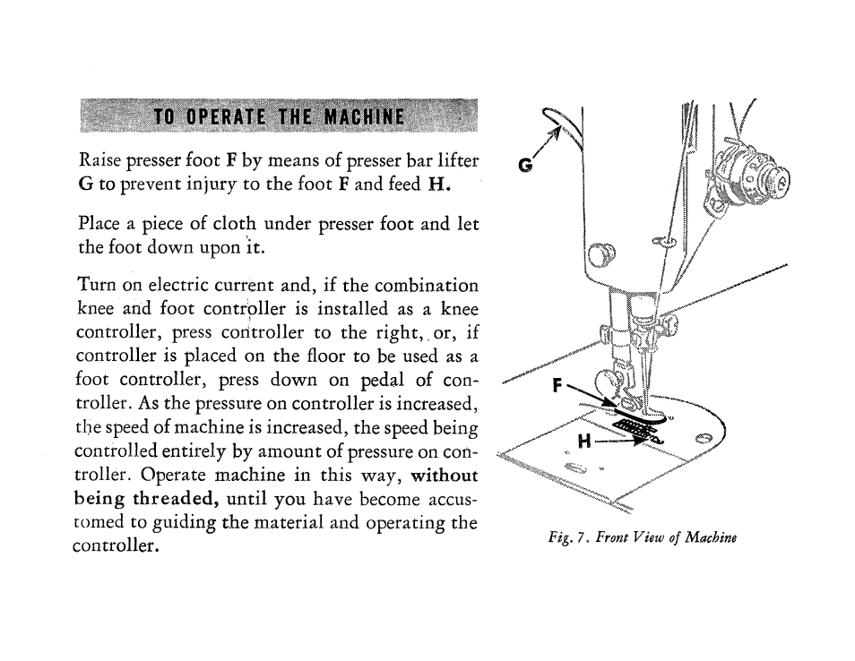 SINGER 201 User Manual | Page 11 / 76
