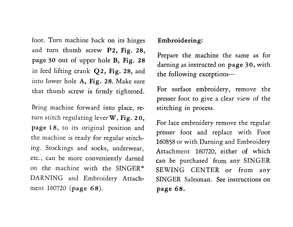 SINGER 201 User Manual | Page 33 / 76