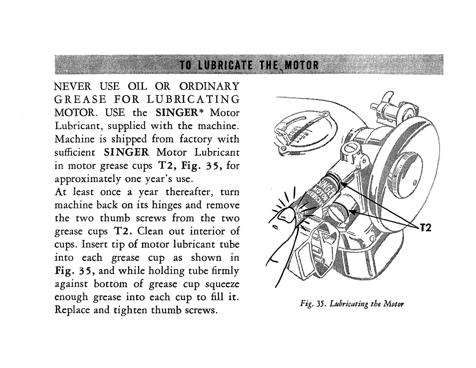 SINGER 201 User Manual | Page 38 / 76