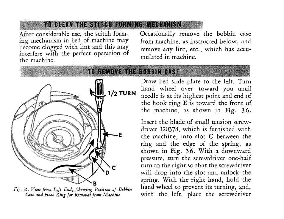 SINGER 201 User Manual | Page 39 / 76