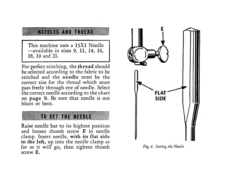 SINGER 201 User Manual | Page 9 / 76