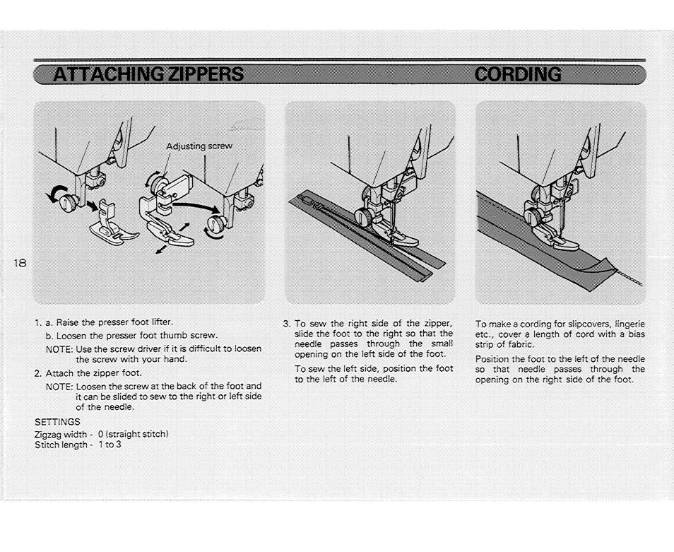 SINGER 214 User Manual | Page 20 / 26