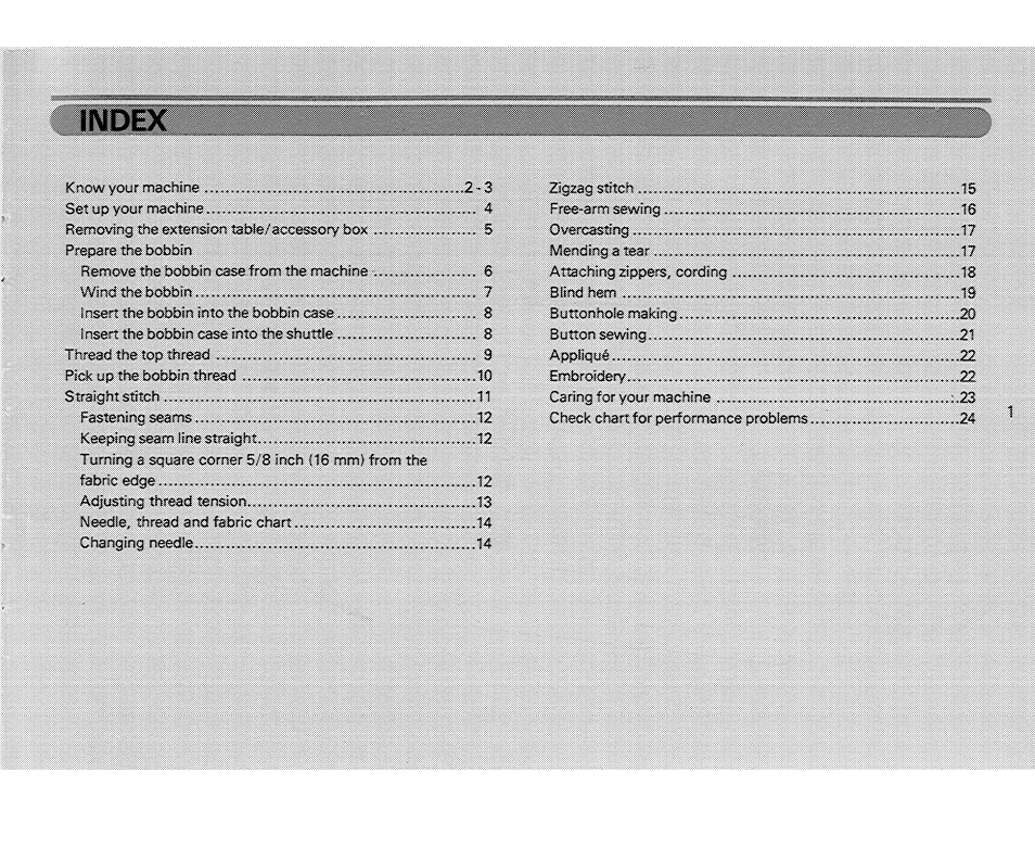 SINGER 214 User Manual | Page 3 / 26