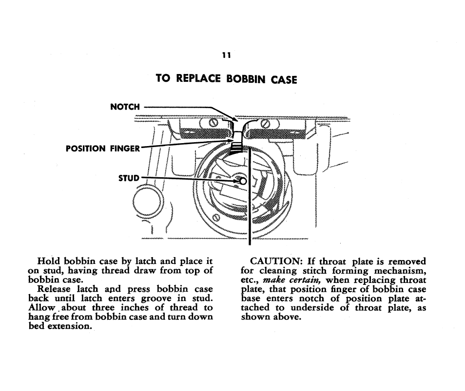 SINGER 221K Featherweight User Manual | Page 13 / 56
