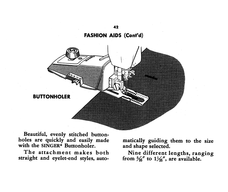 SINGER 221K Featherweight User Manual | Page 44 / 56