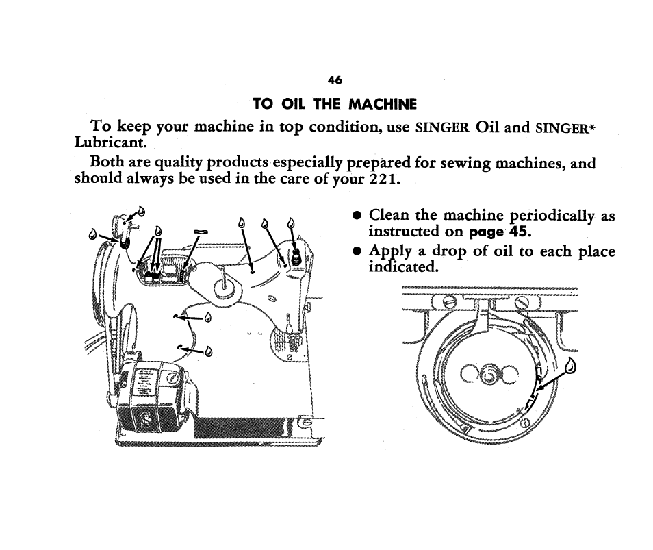 SINGER 221K Featherweight User Manual | Page 48 / 56