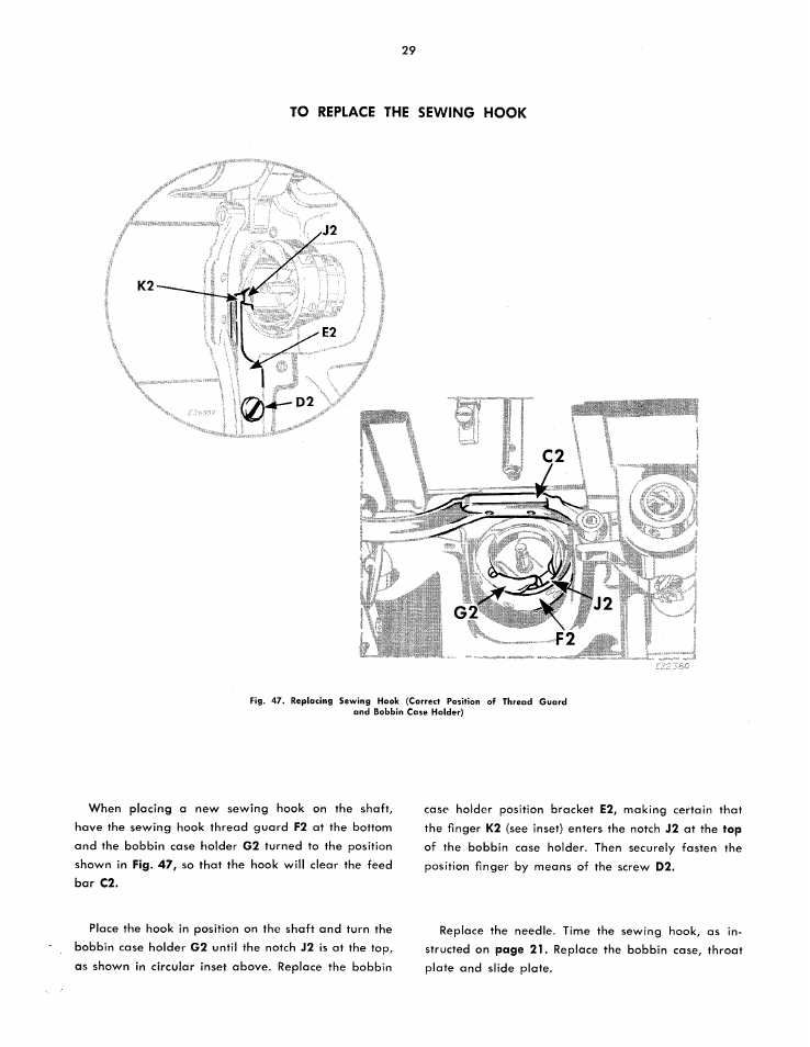 SINGER 251 User Manual | Page 29 / 44