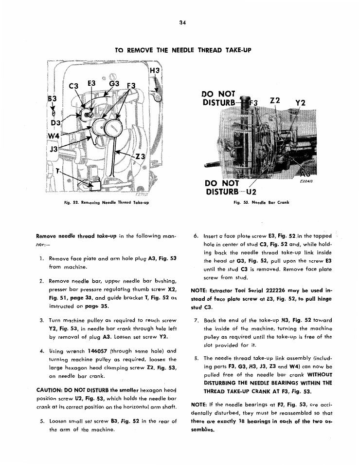 H3 do not disturb do not disturb u2 | SINGER 251 User Manual | Page 34 / 44
