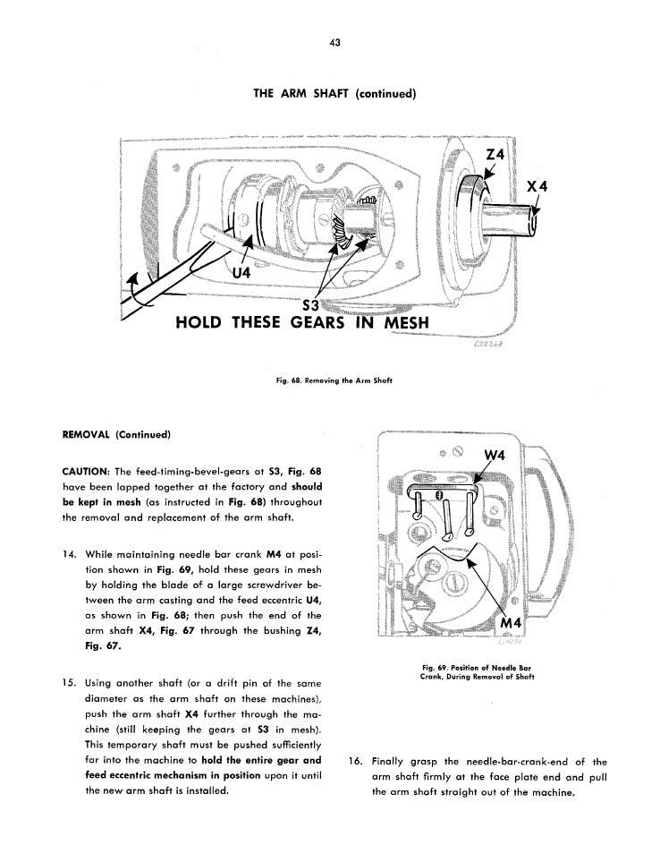 Z 4 x 4 | SINGER 251 User Manual | Page 43 / 44