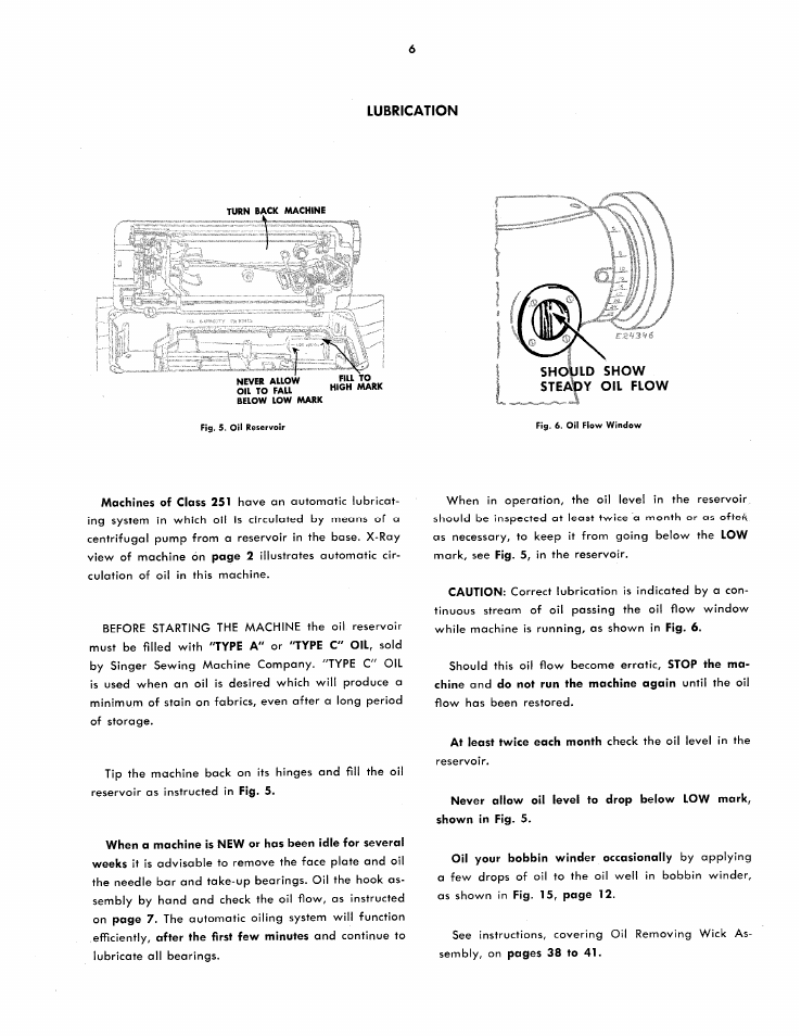 SINGER 251 User Manual | Page 6 / 44
