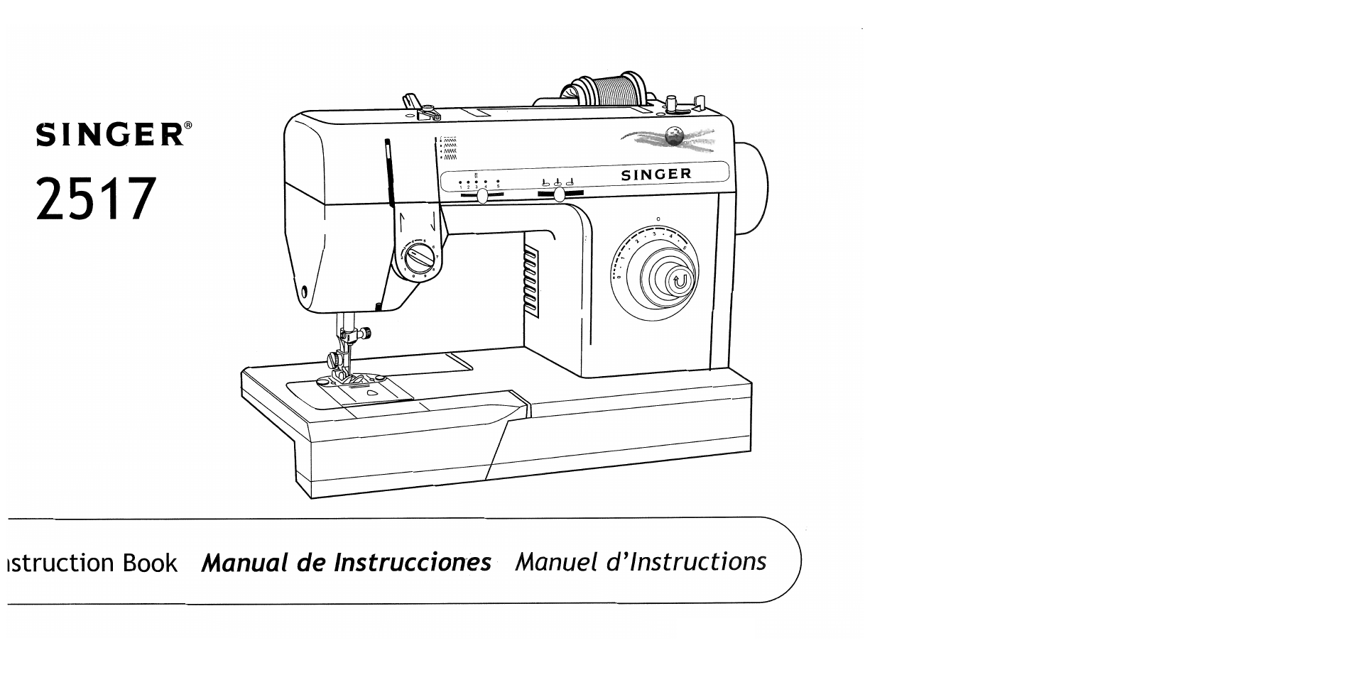 SINGER 2517 Merritt User Manual | 80 pages