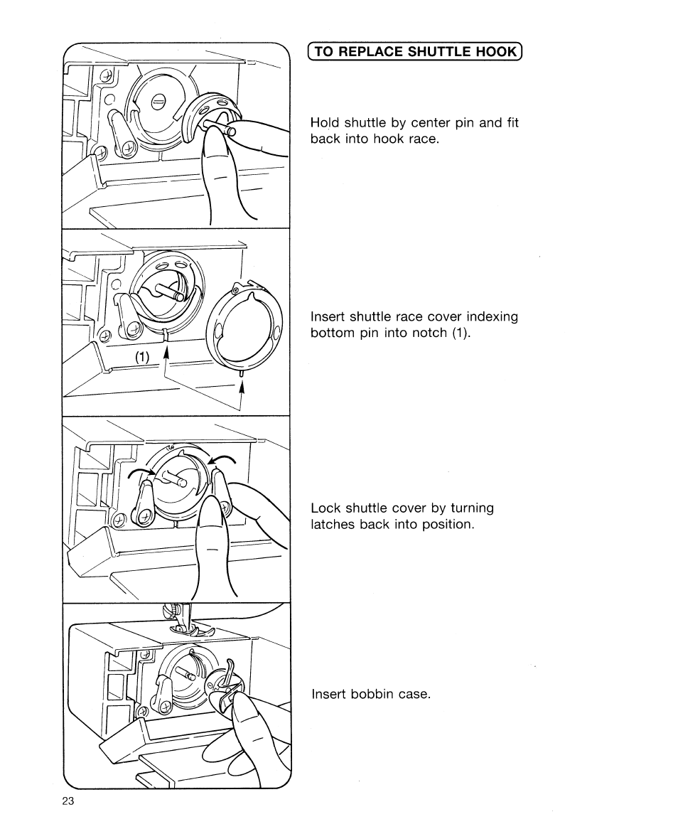 SINGER 30518 User Manual | Page 28 / 36
