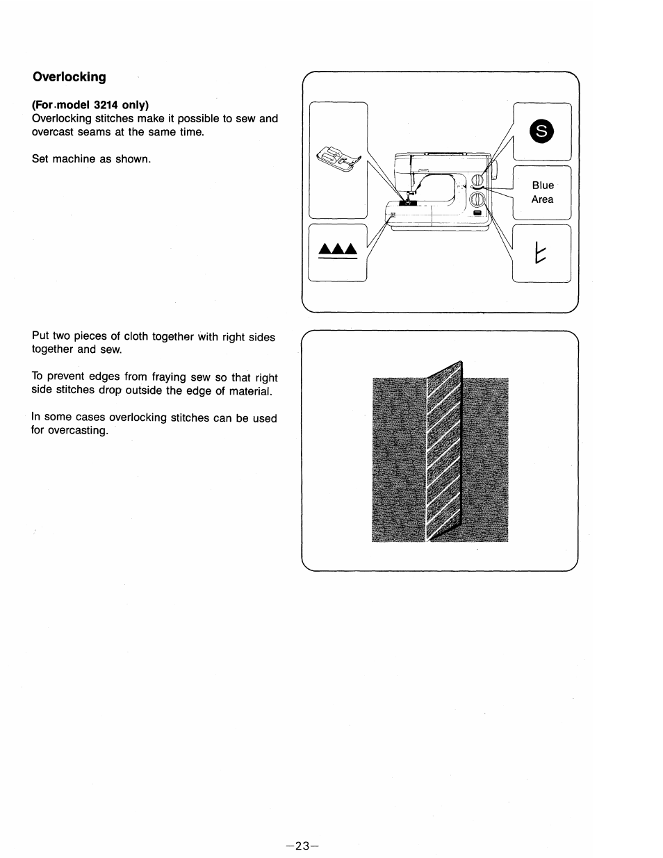 SINGER 3214 User Manual | Page 25 / 46