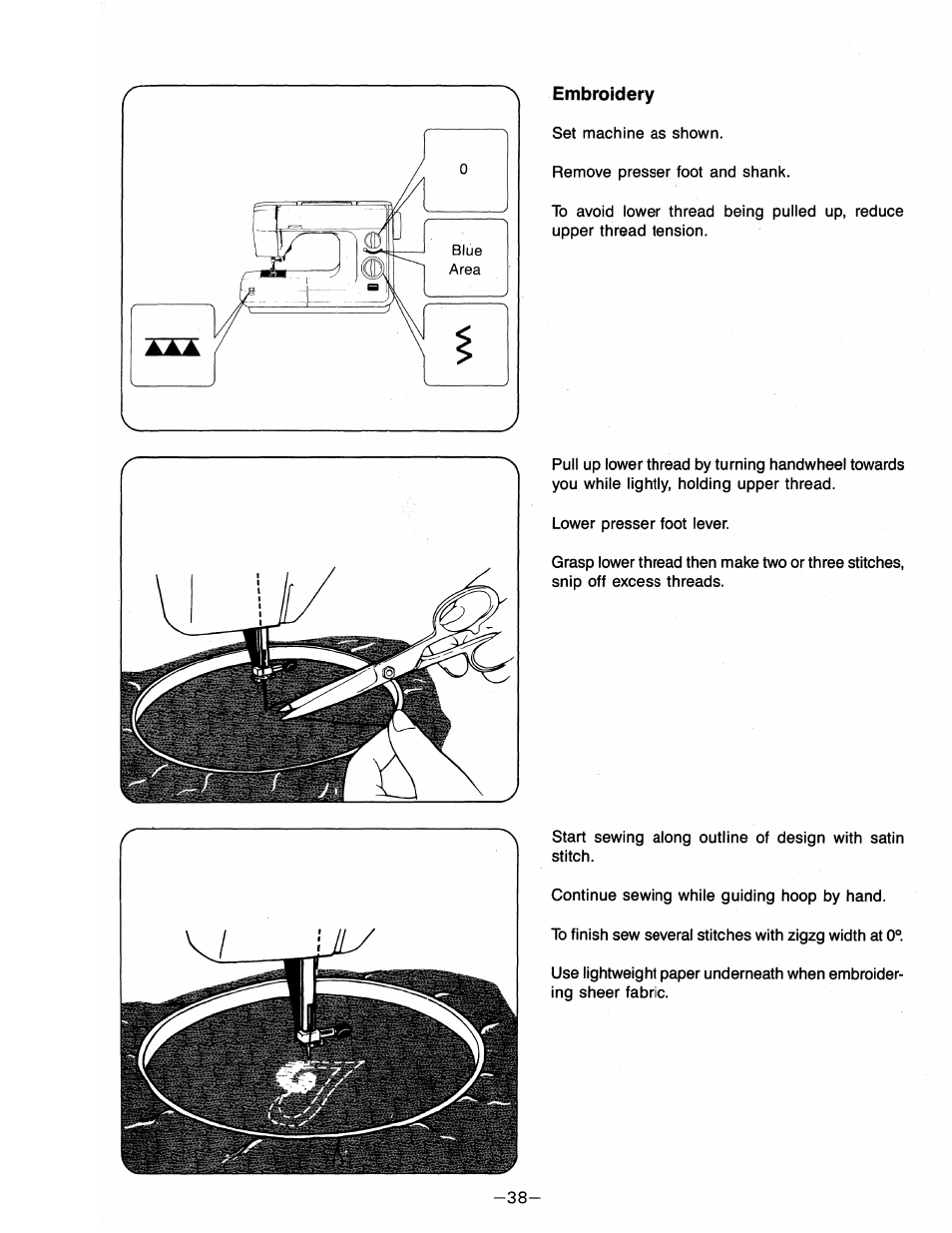 SINGER 3214 User Manual | Page 40 / 46