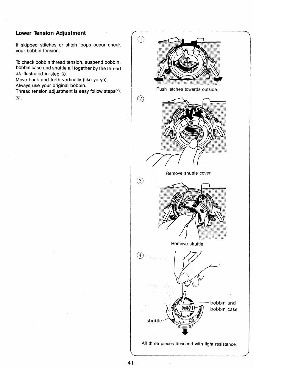 SINGER 3214 User Manual | Page 43 / 46