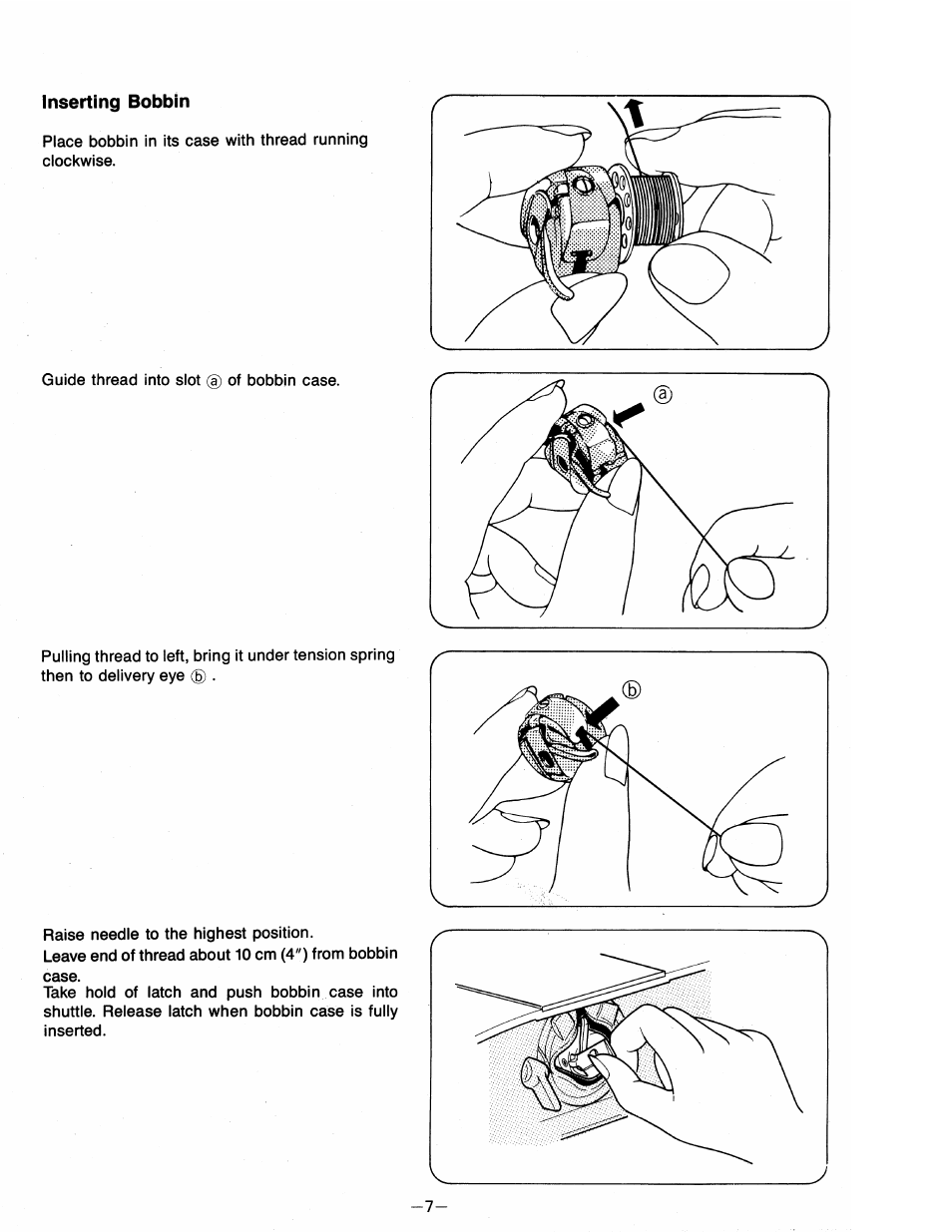 SINGER 3214 User Manual | Page 9 / 46